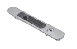 serrure encastrée à clef